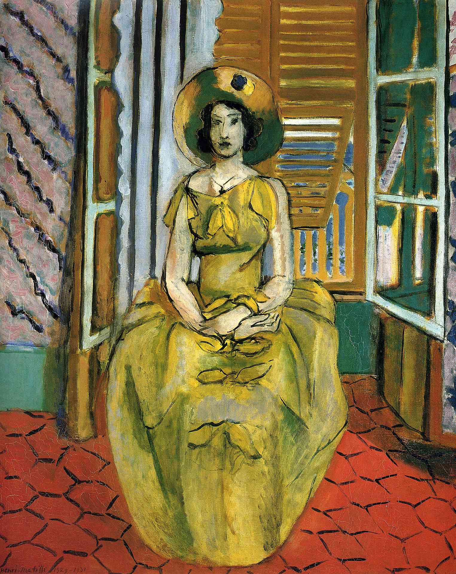 Henri Matisse - The Yellow Dress 1931
